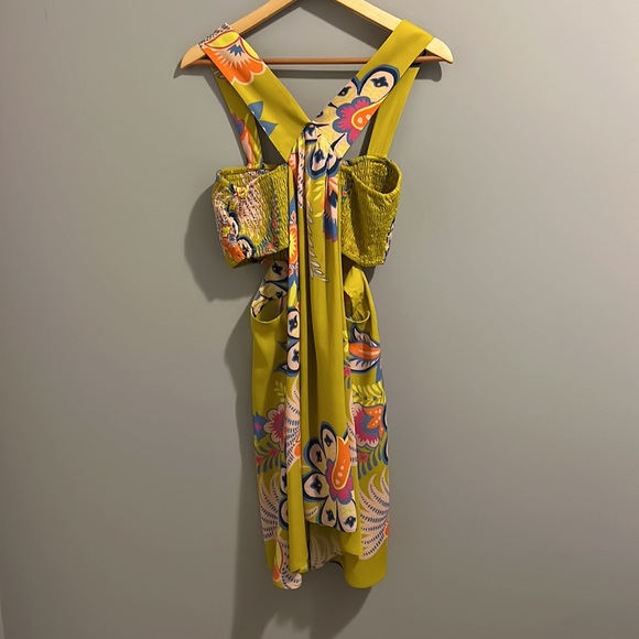 ❤️SOLD❤️ NWTS ANTHROPOLOGIE BANDEAU MINI DRESS (L) - Picture 8 of 12